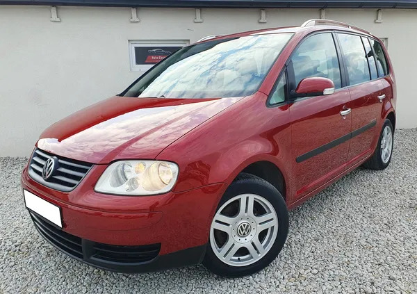 samochody osobowe Volkswagen Touran cena 19700 przebieg: 214000, rok produkcji 2003 z Tykocin